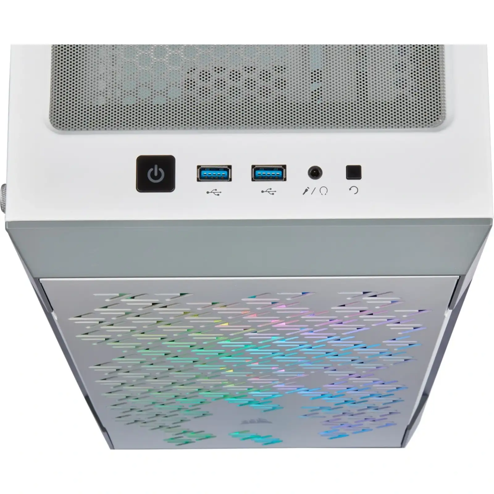 Корпус Corsair 220T RGB Airflow White (CC-9011174-WW) без БП UA