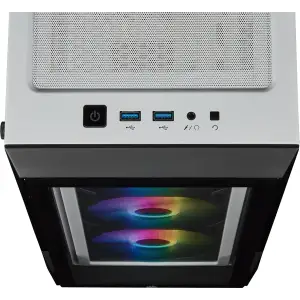 Корпус Corsair 220T RGB White (CC-9011191-WW) без БП UA