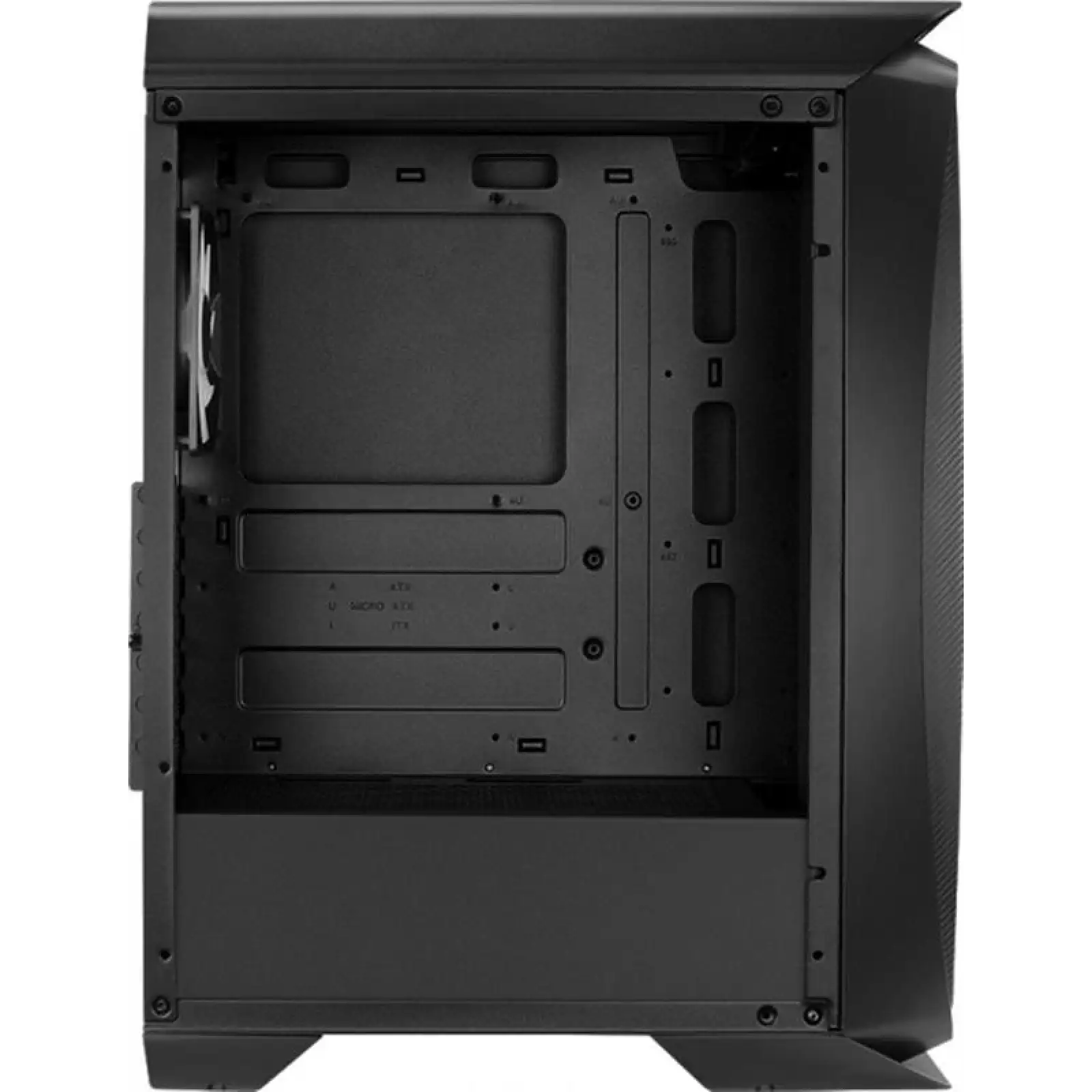 Корпус AeroCool Aero One Frost-G-BK-v1 (ACCM-PB17043.11) Black без БЖ UA