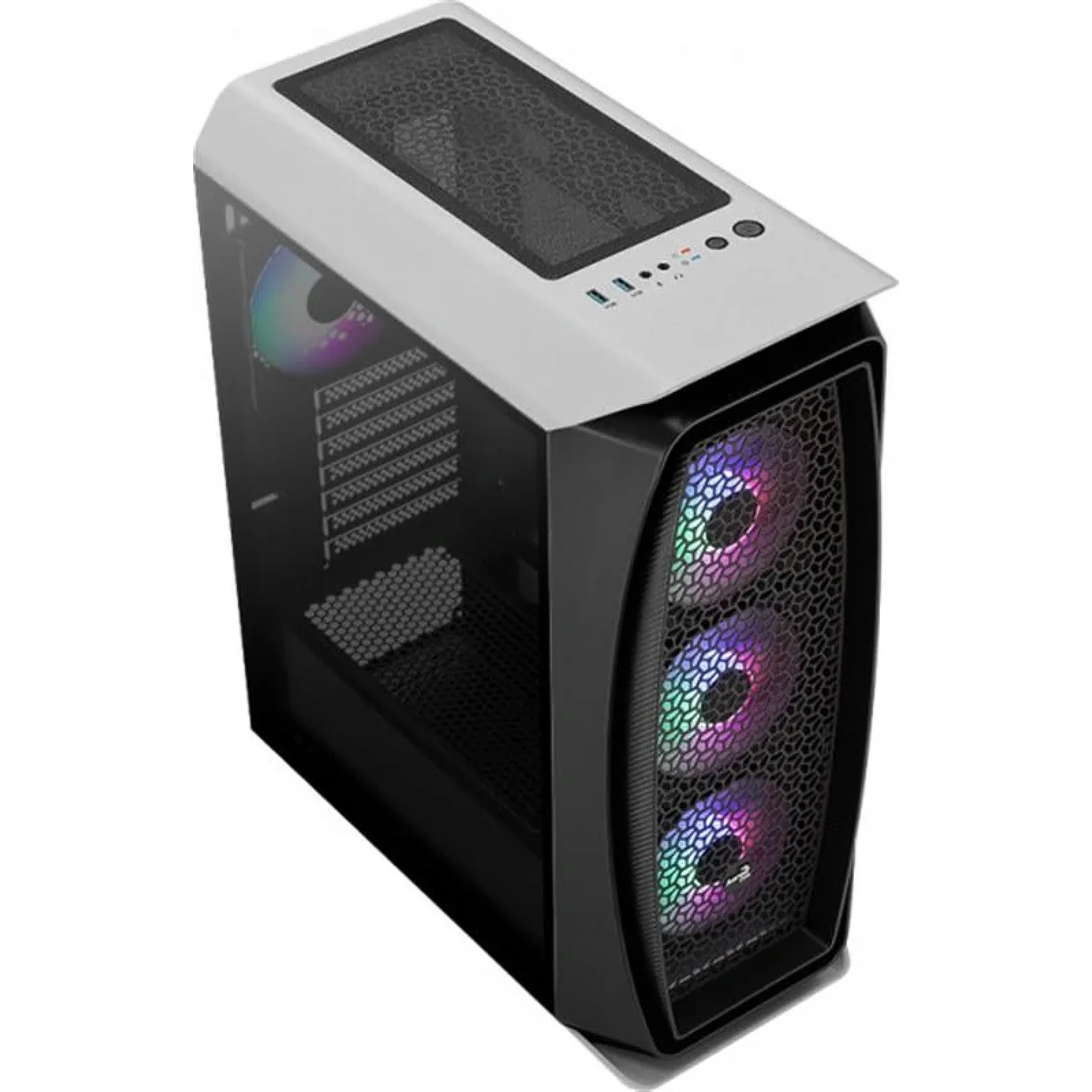 Корпус AeroCool Aero One Frost-G-WT-v1 White Без БЖ (ACCM-PB17043.21) UA