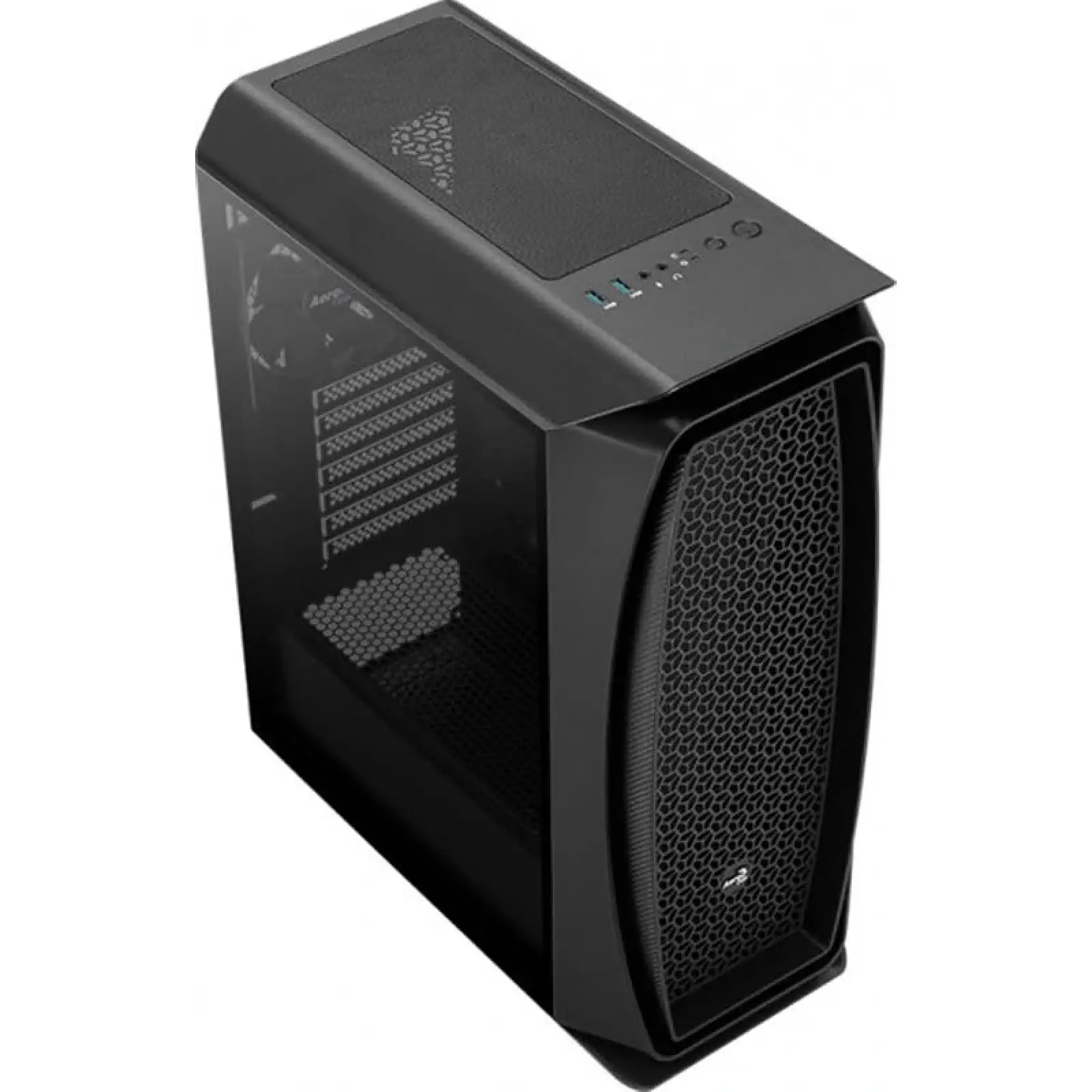 Корпус AeroCool Aero One-G-BK-v1 (ACCM-PB17013.11) Black без БЖ UA