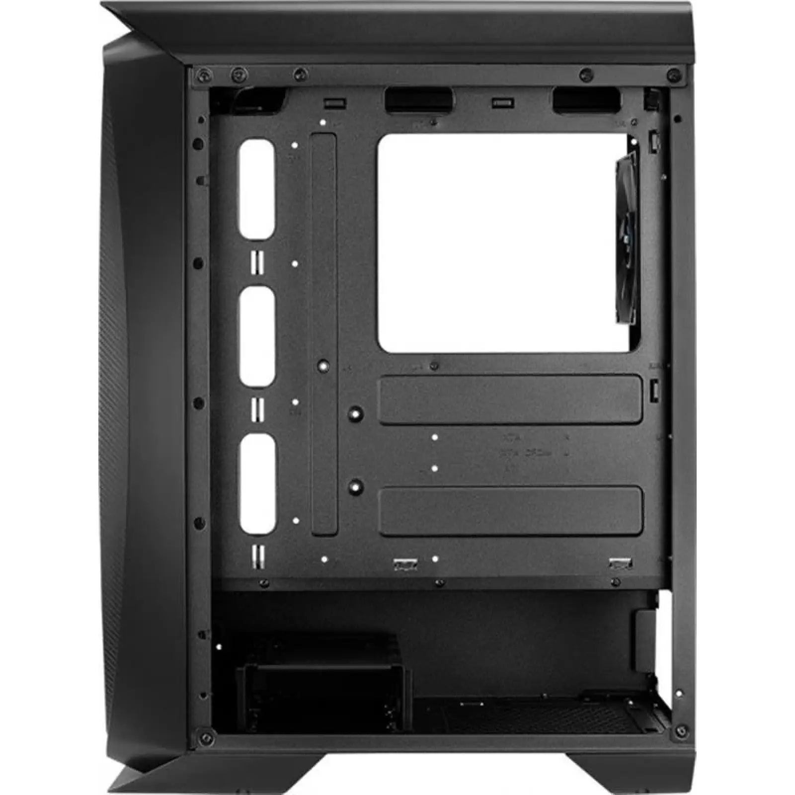 Корпус AeroCool Aero One-G-BK-v1 (ACCM-PB17013.11) Black без БЖ UA