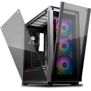 Корпус DeepCool Matrexx 70 ADD-RGB 3F Black (DP-ATX-MATREXX70-BKG0P-3F) без БЖ UA