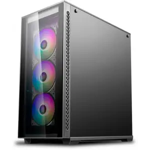 Корпус DeepCool Matrexx 70 ADD-RGB 3F Black (DP-ATX-MATREXX70-BKG0P-3F) без БЖ UA