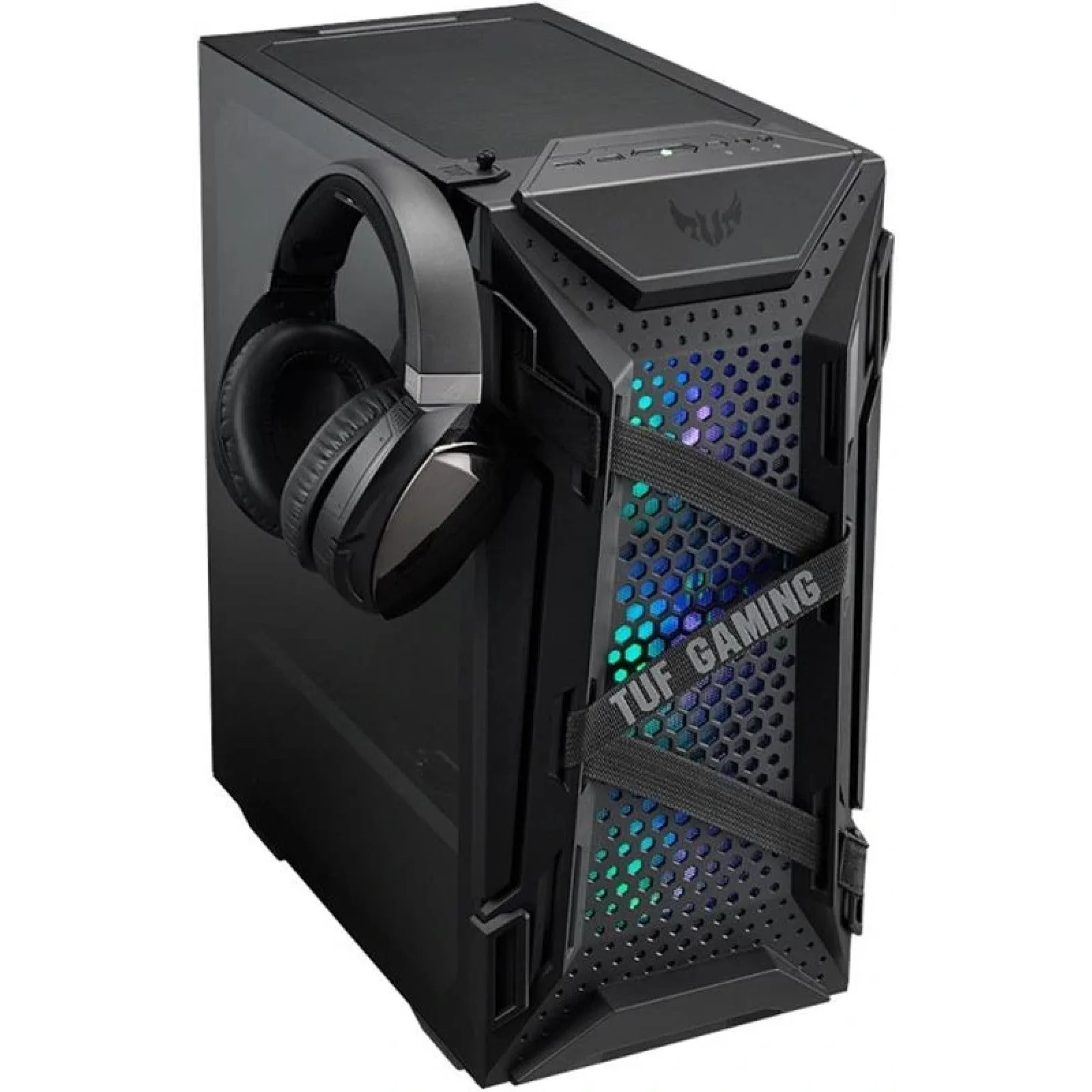 Корпус Asus TUF Gaming GT301 Black без БП (90DC0040-B49000) UA