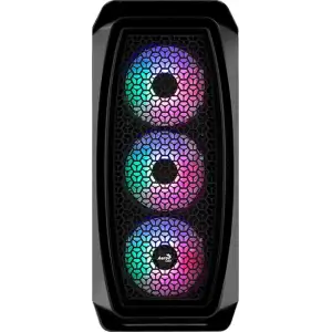 Корпус AeroCool Aero One Mini Frost-G-BK-v1 (ACCS-PB18043.11) Black без БЖ UA