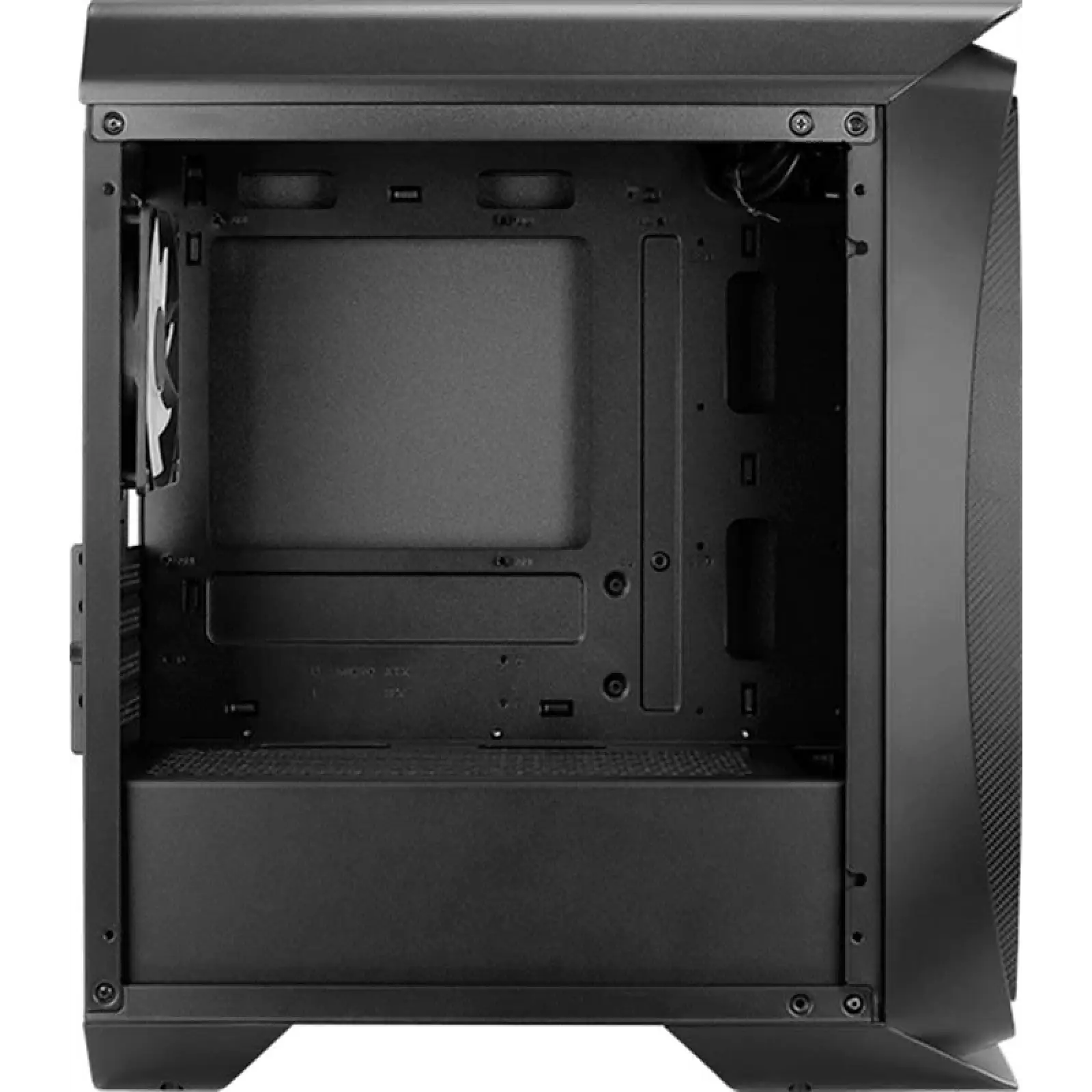 Корпус AeroCool Aero One Mini Frost-G-BK-v1 (ACCS-PB18043.11) Black без БЖ UA