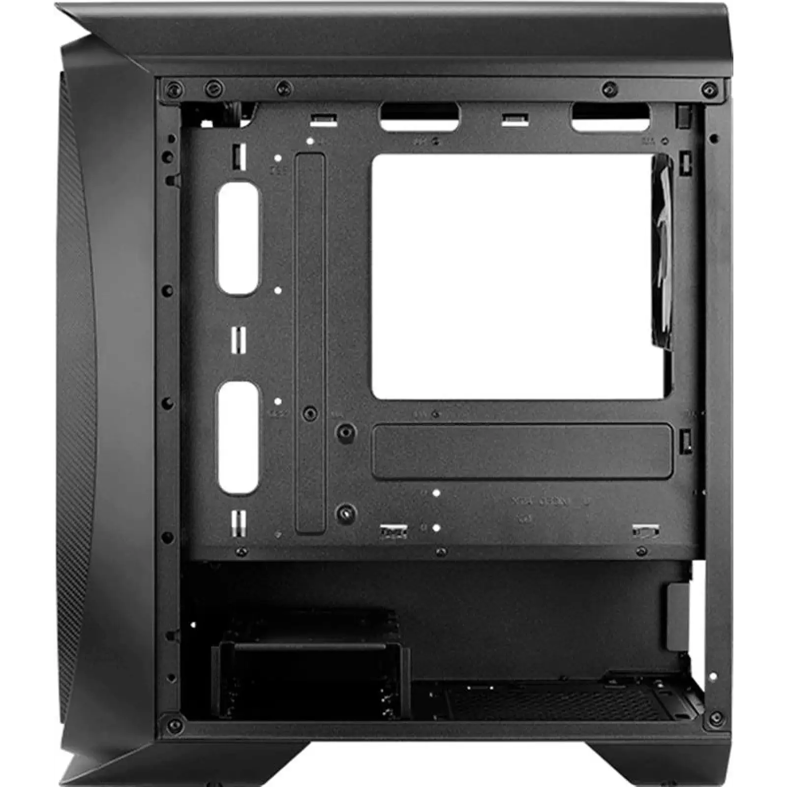 Корпус AeroCool Aero One Mini Frost-G-BK-v1 (ACCS-PB18043.11) Black без БЖ UA