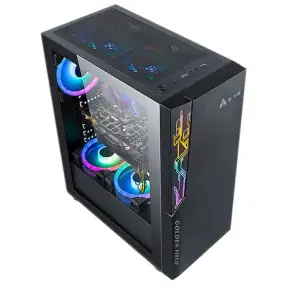 Корпус Golden Field Phantom 1 (1091B) Black без БП UA