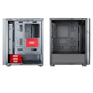 Корпус Golden Field Phantom 1 (1091B) Black без БП UA