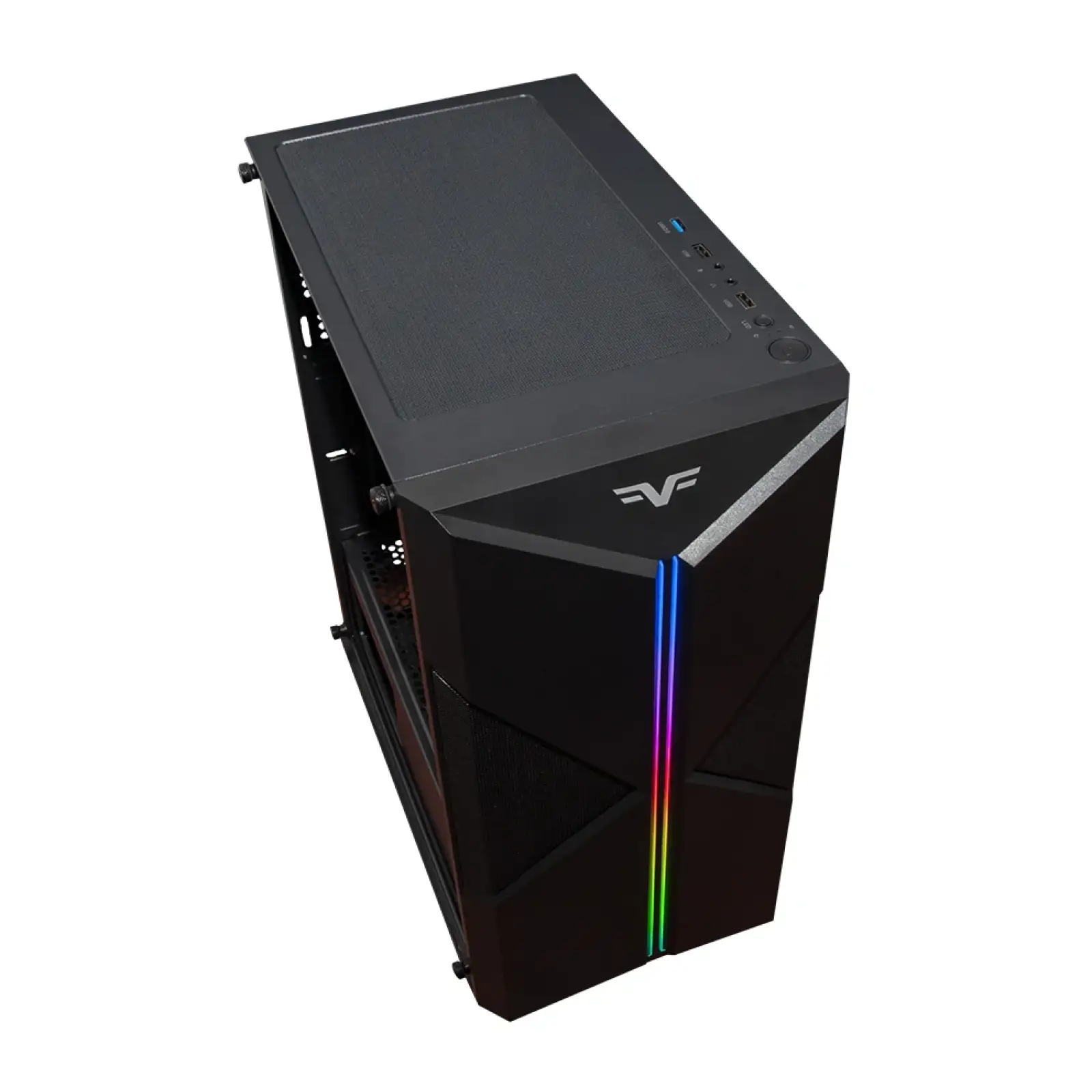 Корпус Frime Harsh Led USB 3.0 без БЖ (Harsh-U3-WP) UA