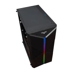 Корпус Frime Harsh Led USB 3.0 без БЖ (Harsh-U3-WP) UA