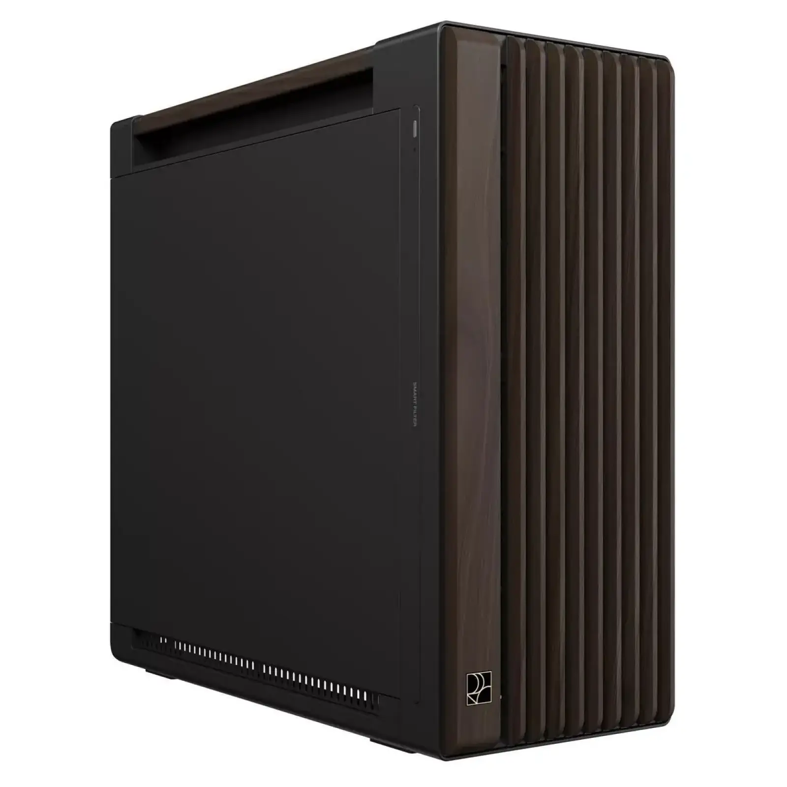 Корпус Asus ProArt PA602 Walnut Wood Metal Panel Modern Black Без БП (90DC00J0-B09040) UA