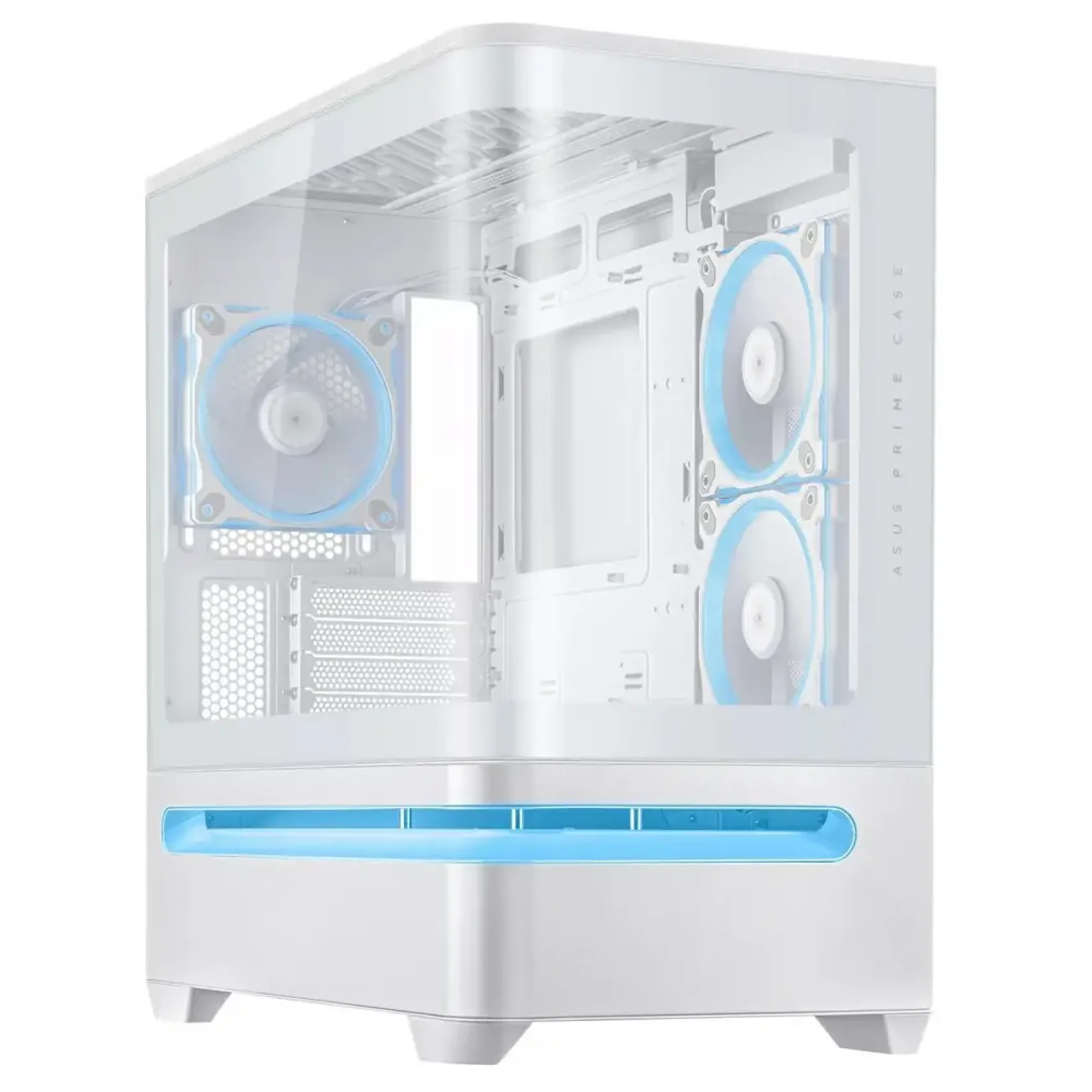 Корпус Asus Prime AP202 ARGB Tempered Glass White без БЖ (90DC00P3-B19000) UA