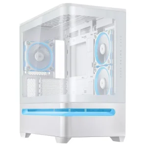 Корпус Asus Prime AP202 ARGB Tempered Glass White без БЖ (90DC00P3-B19000) UA