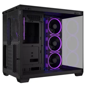 Корпус Asus A32 Plus Black Tempered Glass (90DC00S0-B19000) UA