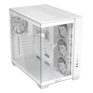 Корпус Asus A32 Plus White Tempered Glass (90DC00S3-B19000) UA