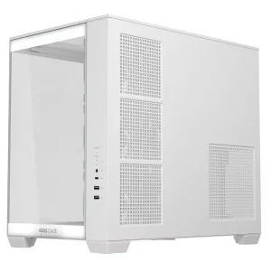 Корпус Asus A32 Plus White Tempered Glass (90DC00S3-B19000) UA