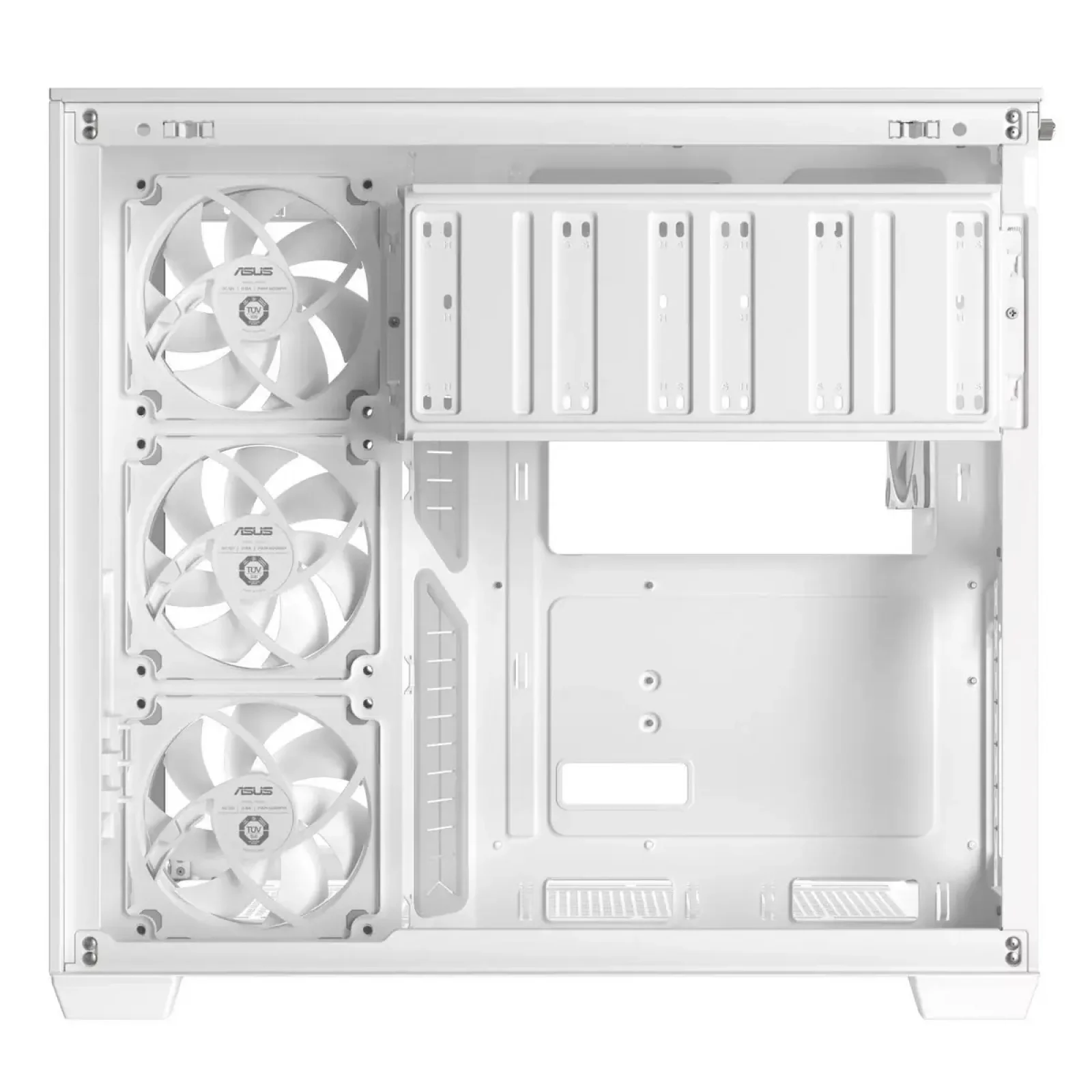 Корпус Asus A32 Plus White Tempered Glass (90DC00S3-B19000) UA