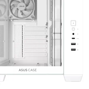 Корпус Asus A32 Plus White Tempered Glass (90DC00S3-B19000) UA
