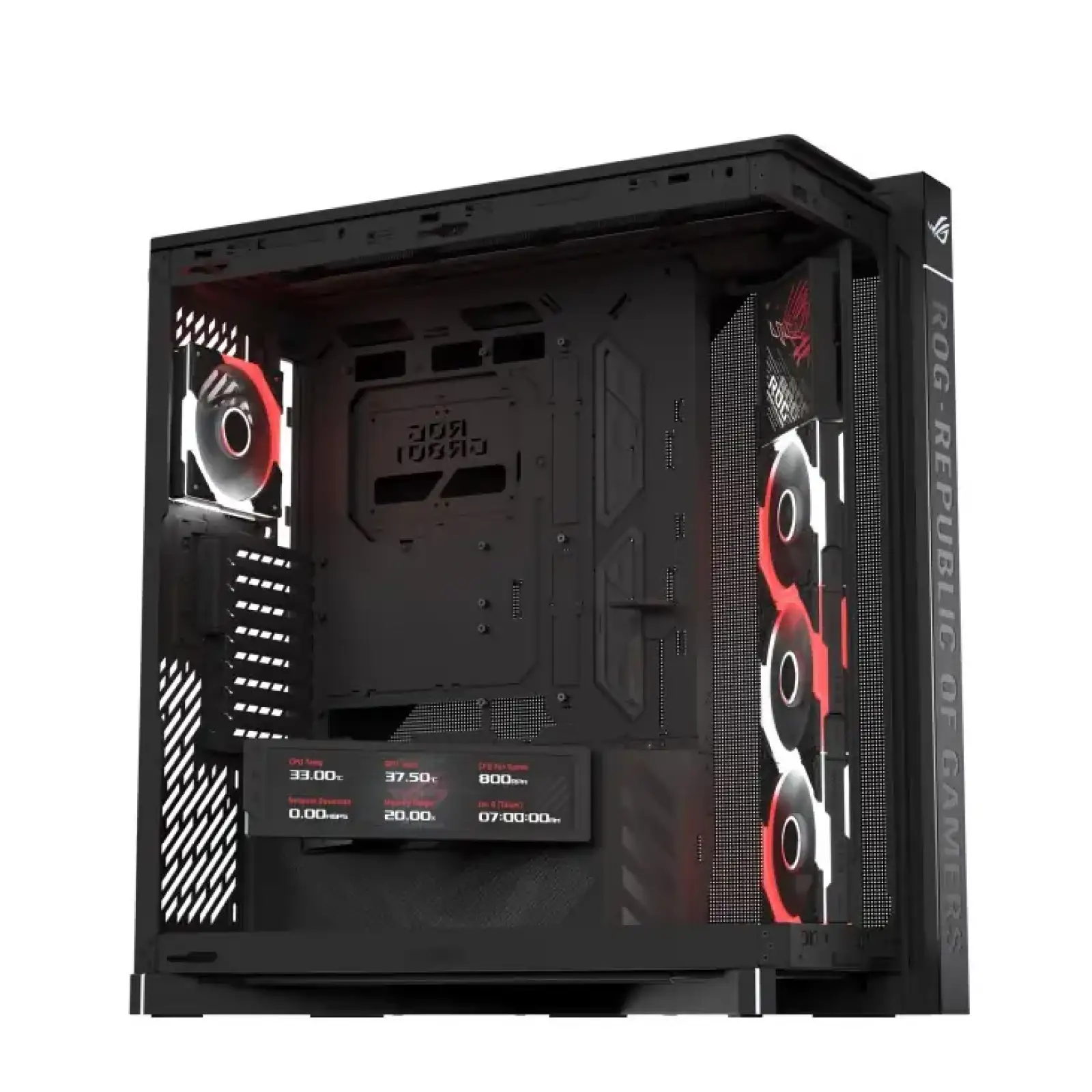 Корпус Asus ROG Cronox GR801 Curve TG ARGB Black (90DC00T0-B09030) UA