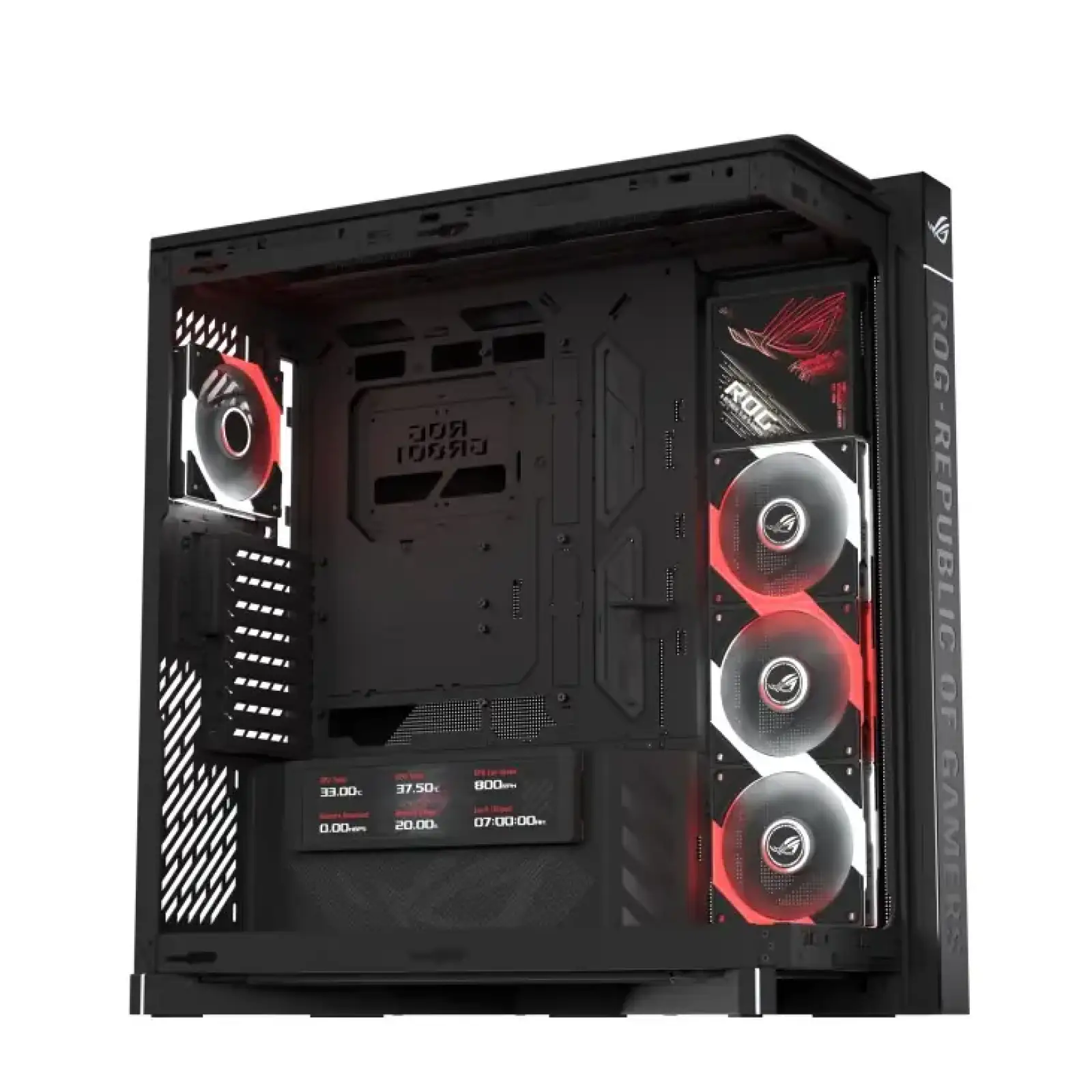 Корпус Asus ROG Cronox GR801 Curve TG ARGB Black (90DC00T0-B09030) UA