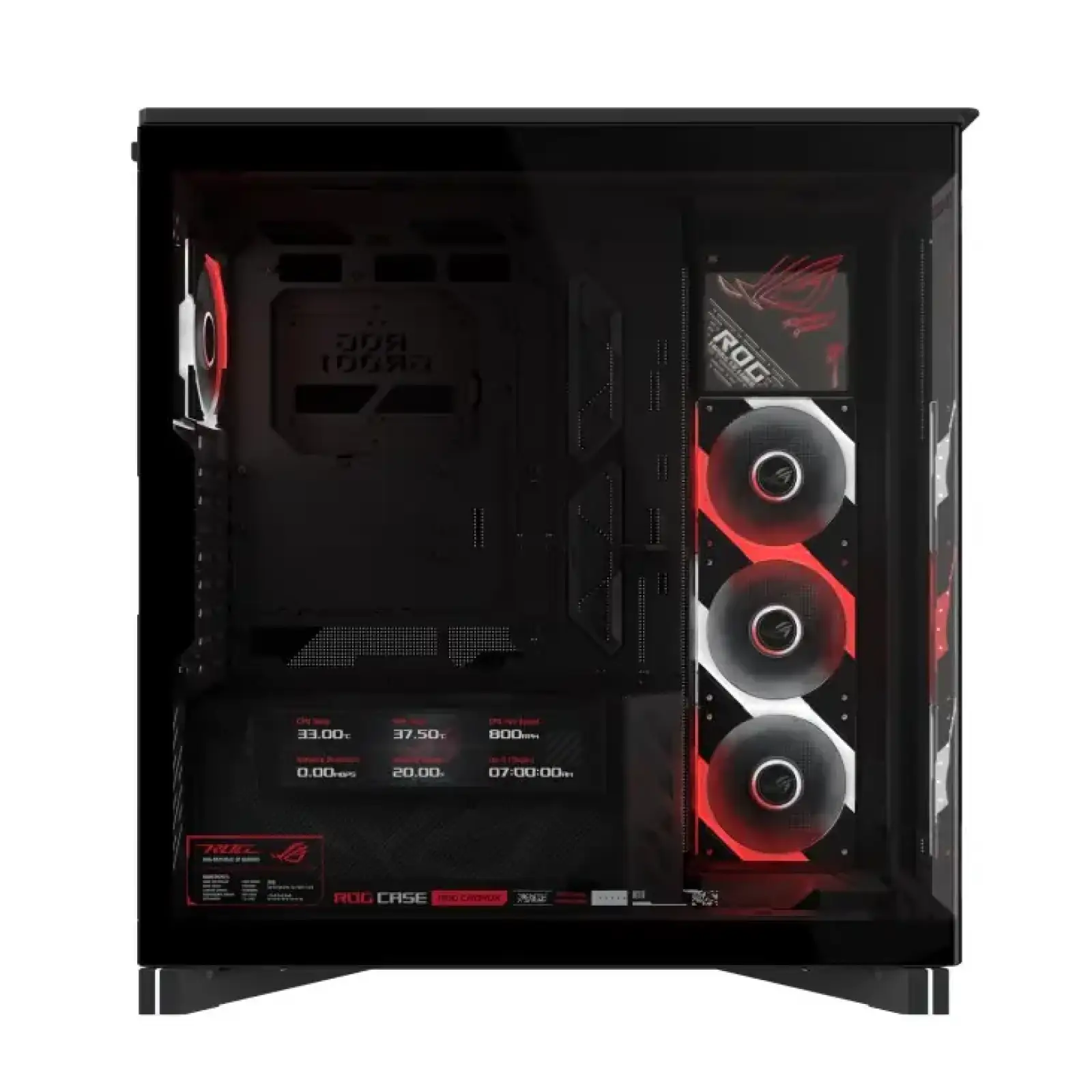 Корпус Asus ROG Cronox GR801 Curve TG ARGB Black (90DC00T0-B09030) UA