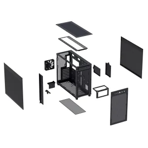 Корпус Asus Prime AP303 Mesh Black (90DC00V0-B39000) UA