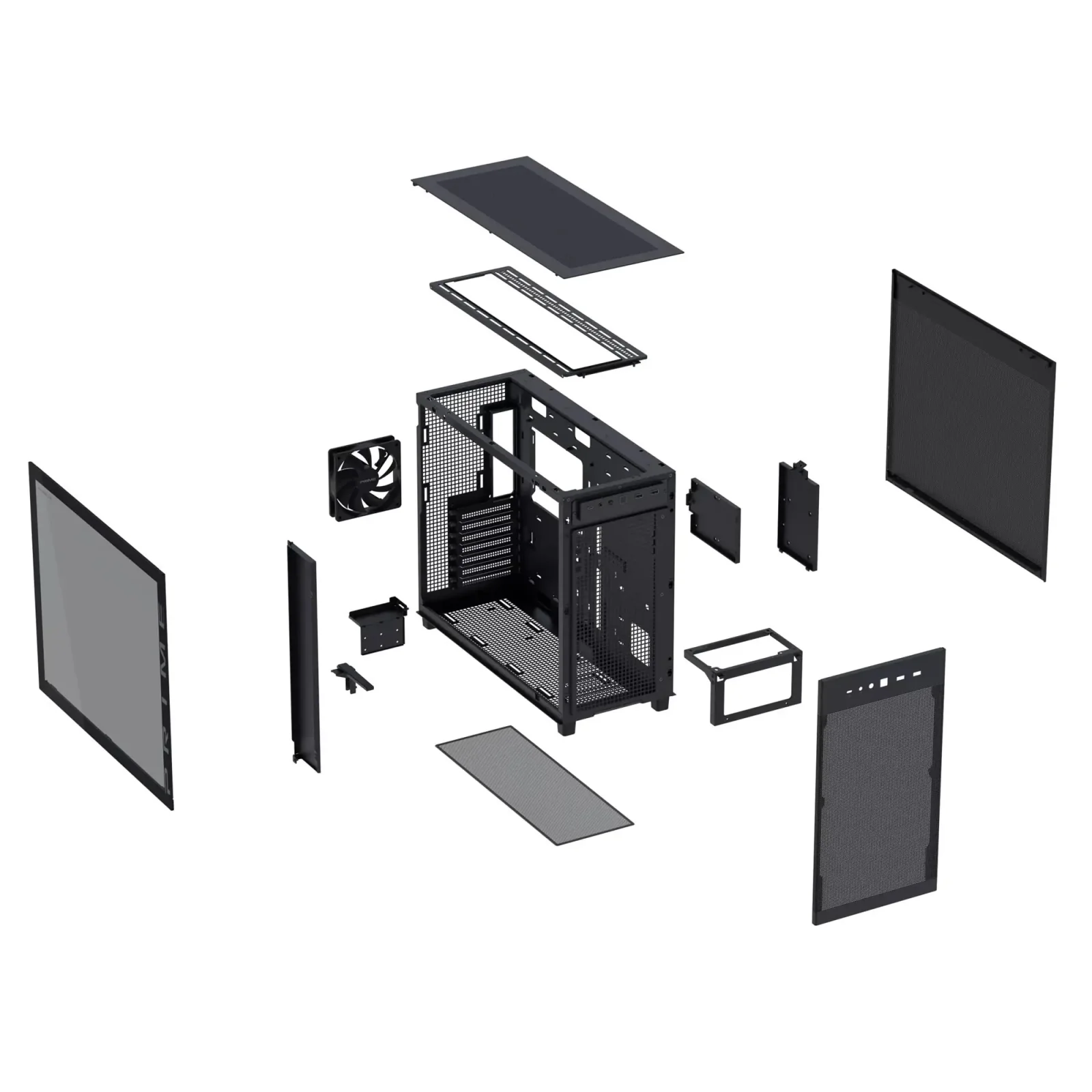 Корпус Asus Prime AP303 TG Black (90DC00V0-B39010) UA