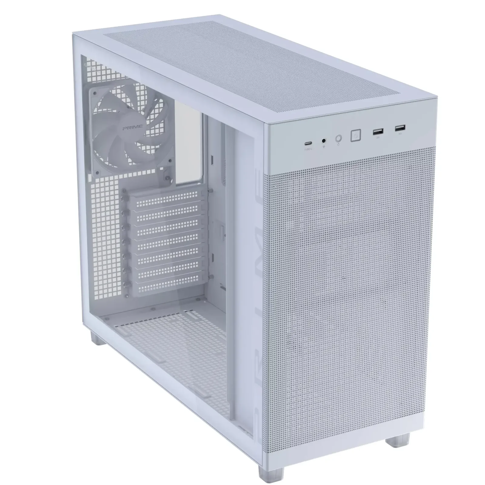 Корпус Asus Prime AP303 TG White (90DC00V3-B39010) UA