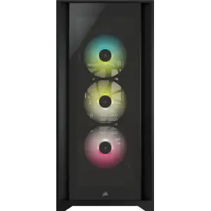Корпус Corsair iCUE 5000X RGB Tempered Glass Black (CC-9011212-WW) без БП UA