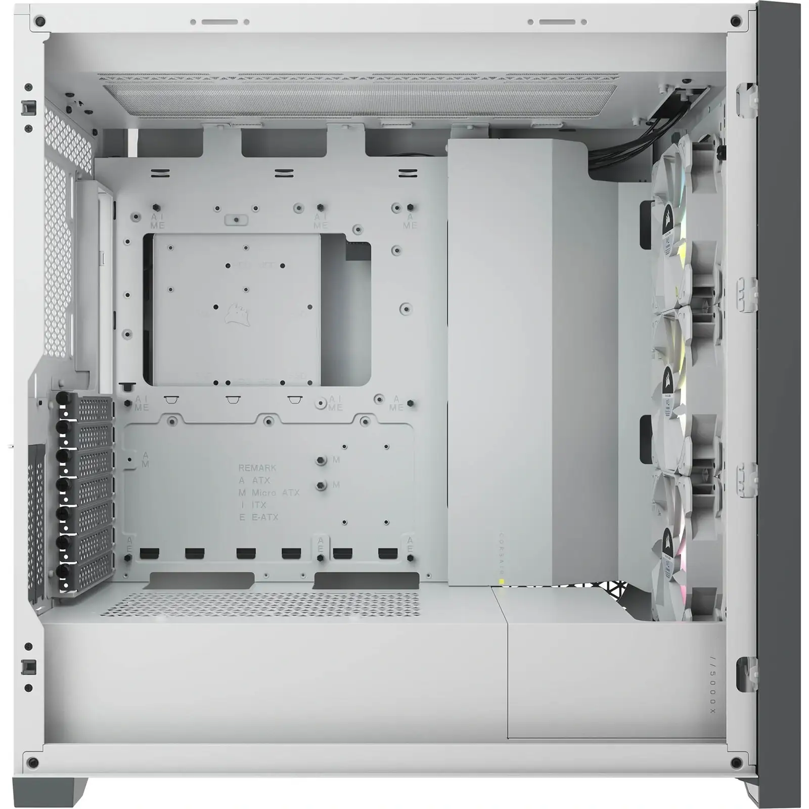 Корпус Corsair iCUE 5000X RGB Tempered Glass White (CC-9011213-WW) без БП UA