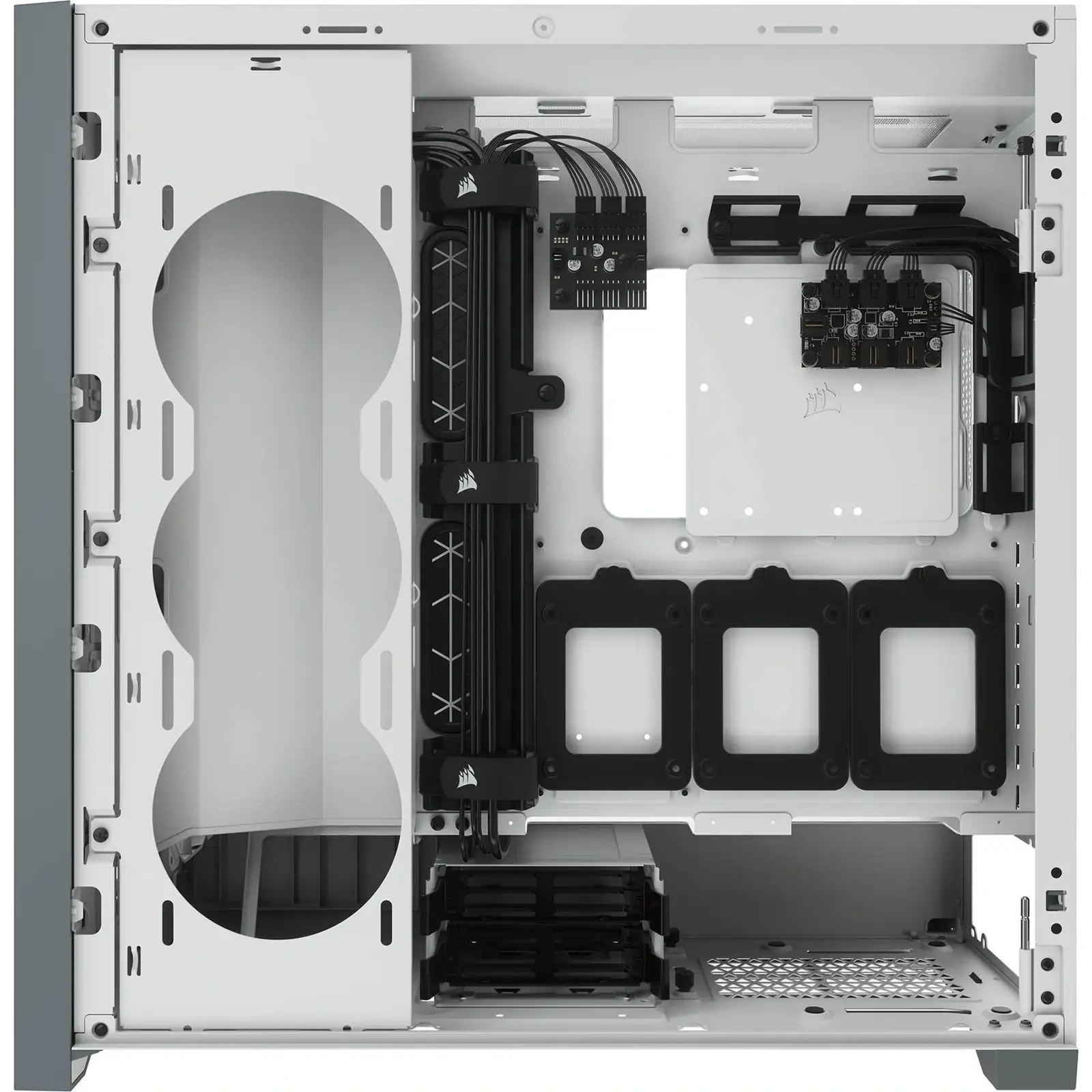 Корпус Corsair iCUE 5000X RGB Tempered Glass White (CC-9011213-WW) без БП UA