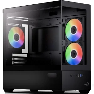 Корпус AeroCool P300D Digi-G-BK-v1 Black (ACCS-PN05033.11) UA