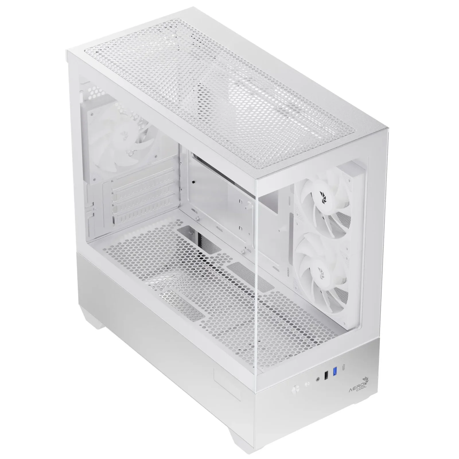 Корпус AeroCool P300D Digi-G-WT-v1 White (ACCS-PN05033.21) UA