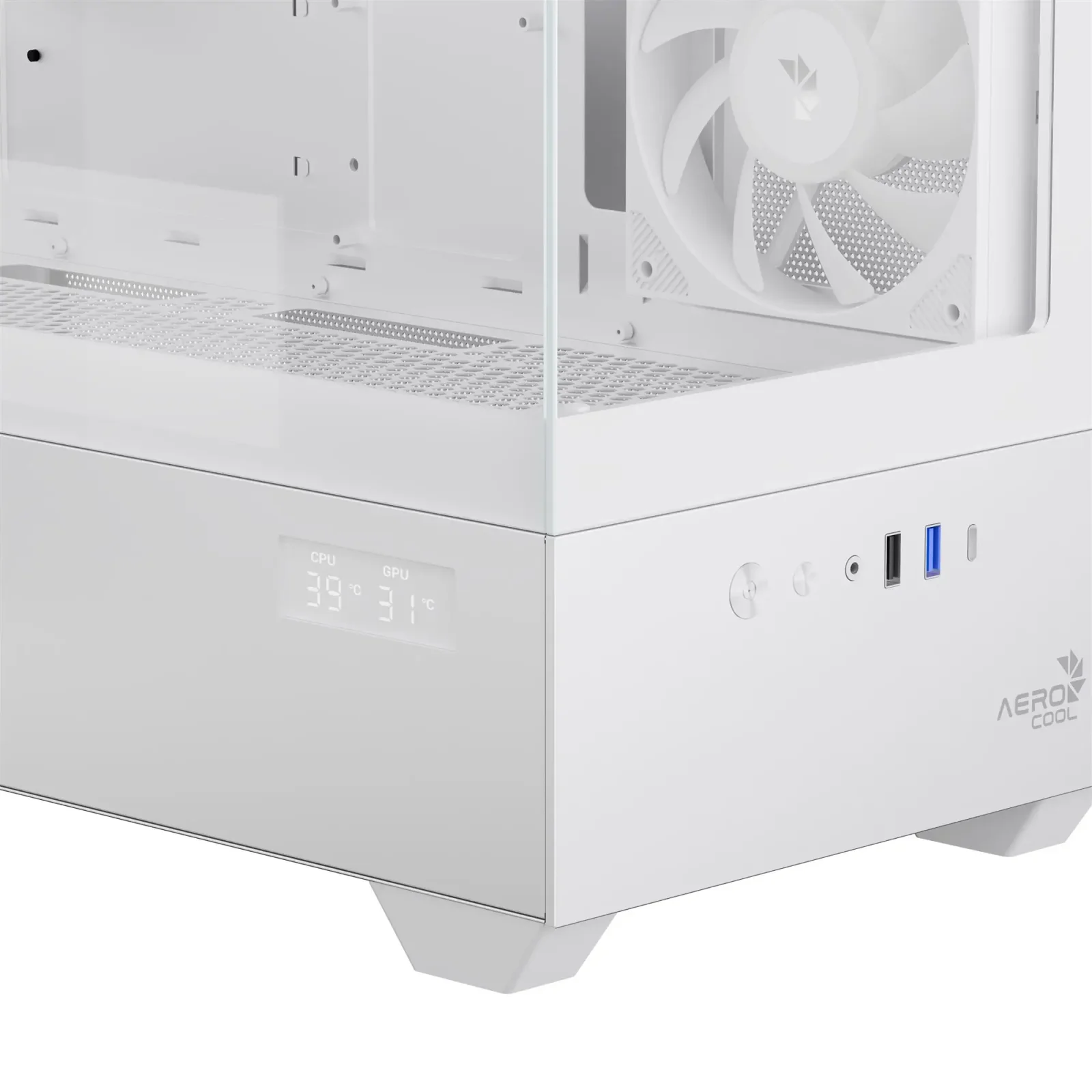Корпус AeroCool P300D Digi-G-WT-v1 White (ACCS-PN05033.21) UA