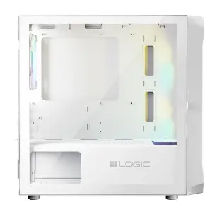 Корпус LogicConcept Portos ARGB Mini White без БП (AM-PORTOS-20-0000000-0002) UA