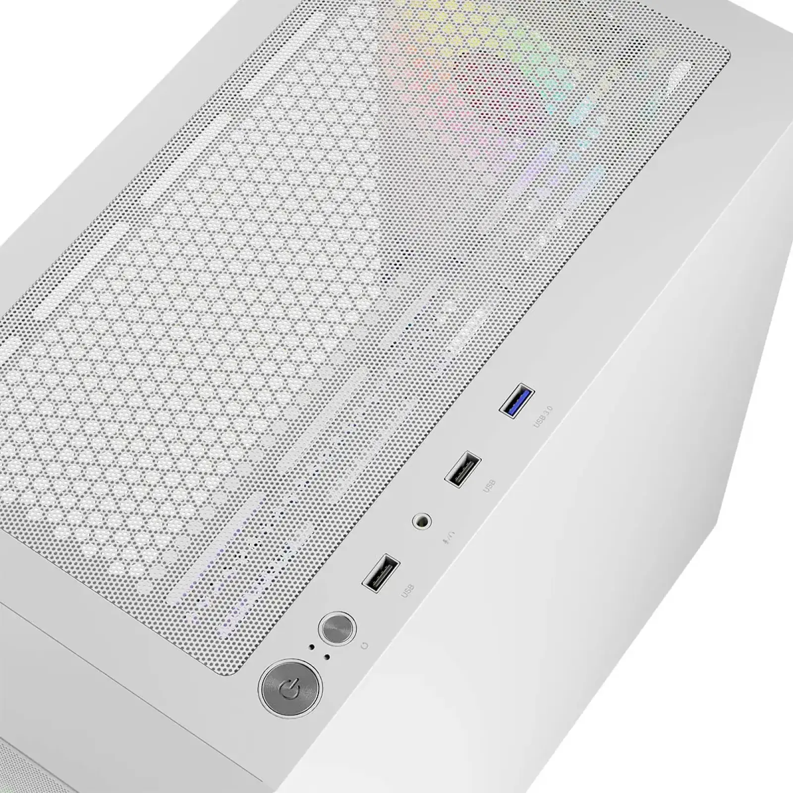 Корпус LogicConcept Portos ARGB Mini White без БП (AM-PORTOS-20-0000000-0002) UA