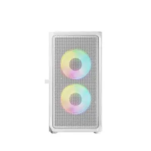 Корпус LogicConcept Portos ARGB Mini White без БП (AM-PORTOS-20-0000000-0002) UA