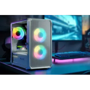 Корпус LogicConcept Portos ARGB Mini White без БП (AM-PORTOS-20-0000000-0002) UA