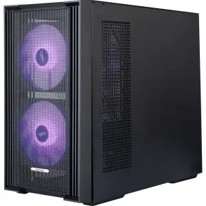 Корпус 1stPlayer AU6-BK-2FA7-14-2FA7R-1FA7 Black UA