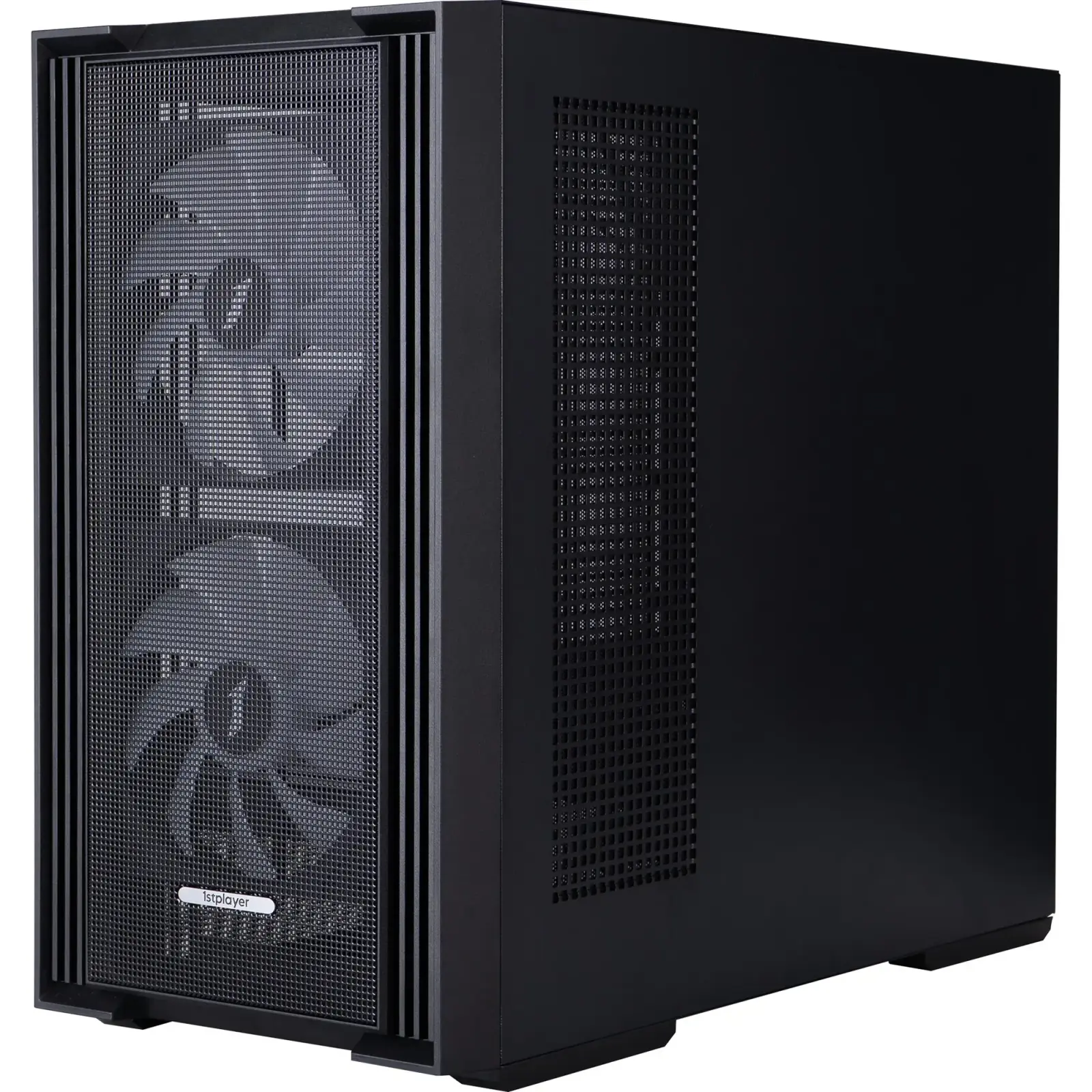 Корпус 1stPlayer AU6-BK-2FA7-14-2FA7R-1FA7 Black UA