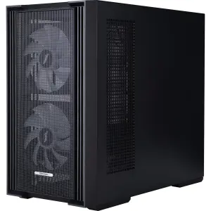 Корпус 1stPlayer AU6-BK-2FA7-14-2FA7R-1FA7 Black UA