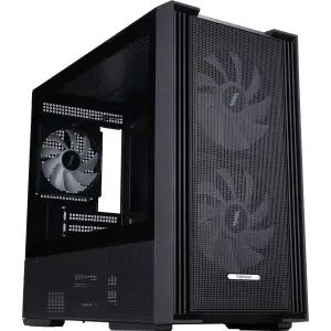 Корпус 1stPlayer AU6-BK-2FA7-14-2FA7R-1FA7 Black UA