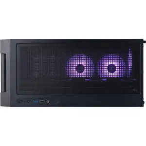 Корпус 1stPlayer AU6-BK-2FA7-14-2FA7R-1FA7 Black UA