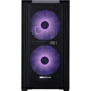 Корпус 1stPlayer AU6-BK-2FA7-14-2FA7R-1FA7 Black UA