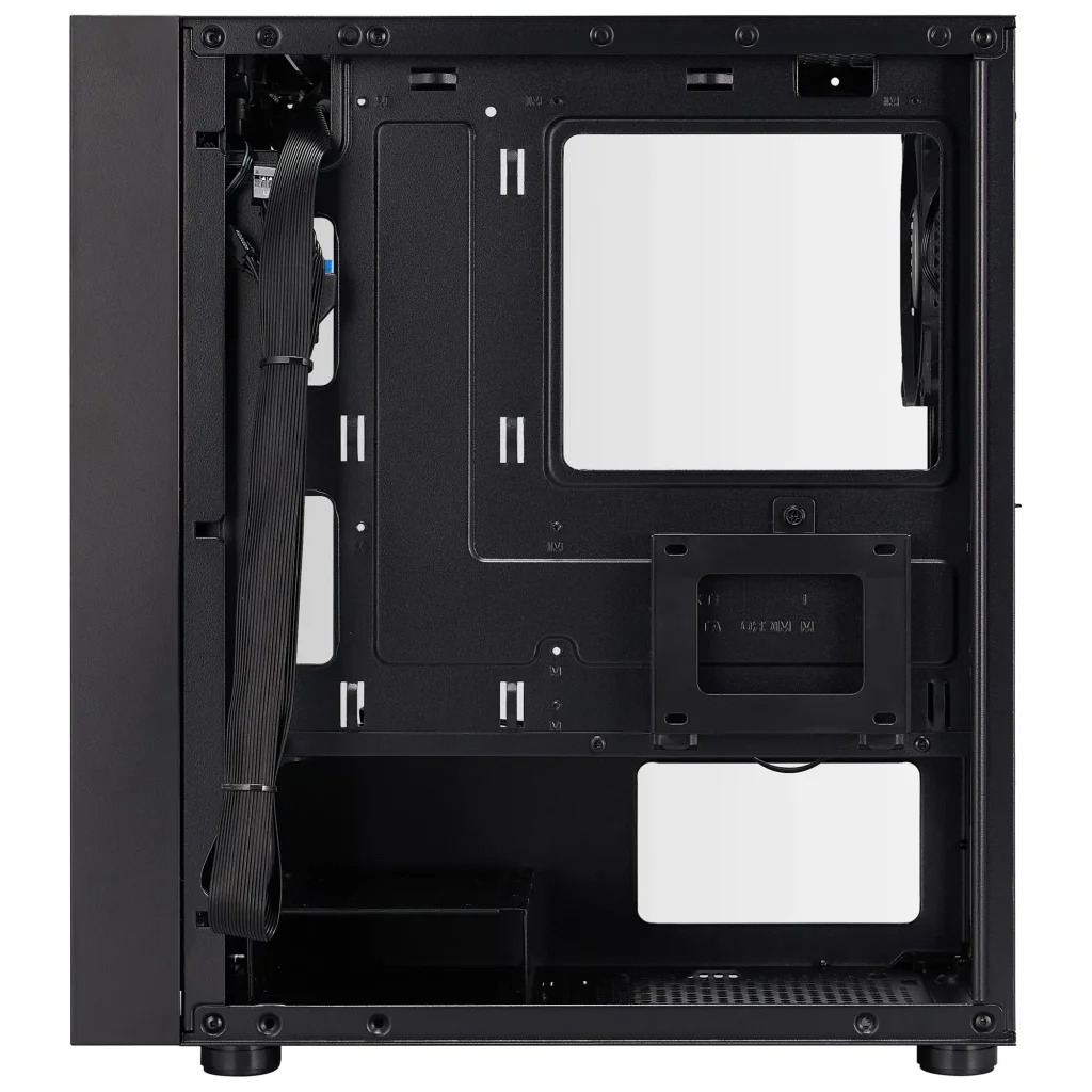 Корпус 1stPlayer B5-M-BK-3F Black без БЖ UA