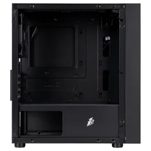 Корпус 1stPlayer B5-M-BK-3F Black без БЖ UA