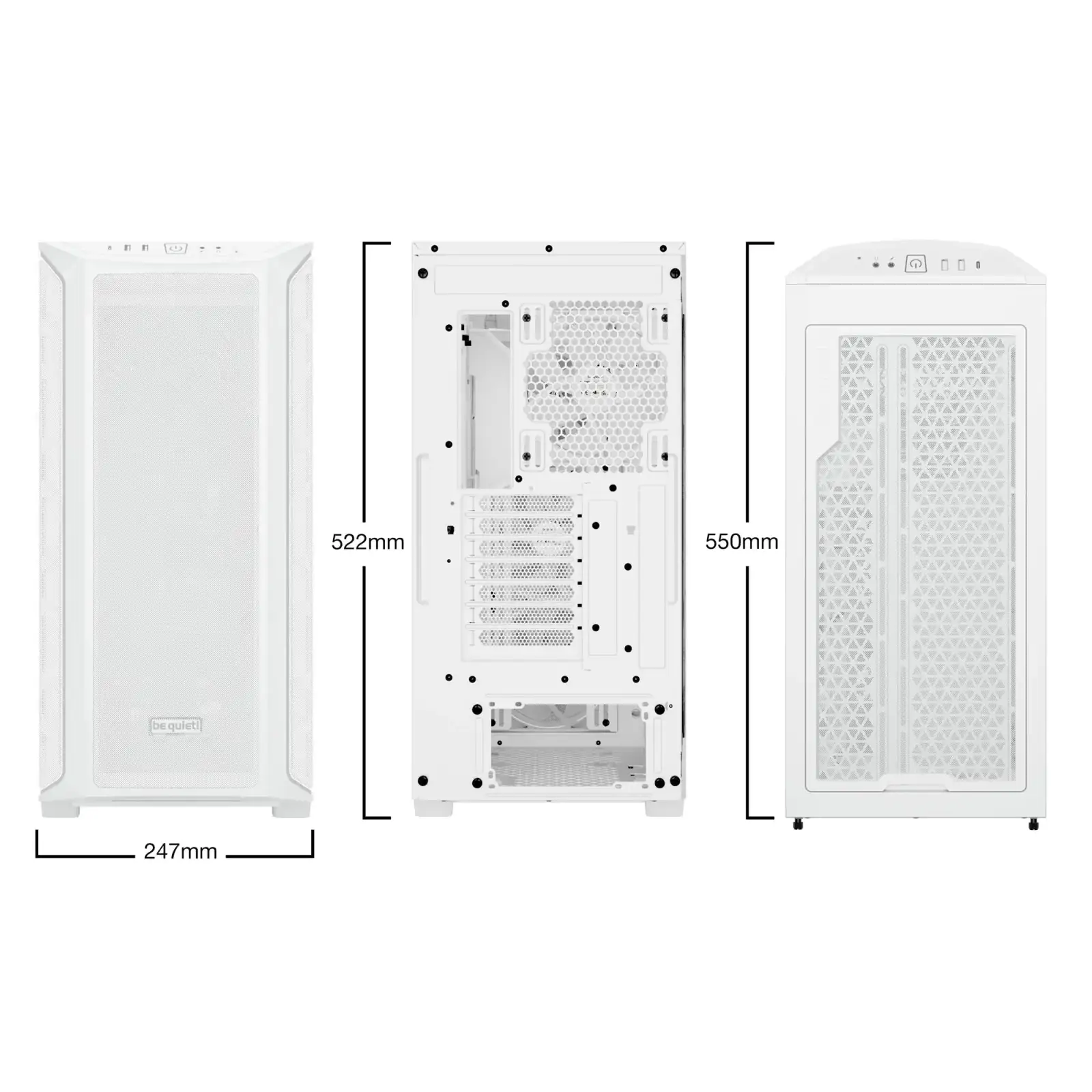 Корпус be quiet! Shadow Base 800 FX White (BGW64) UA