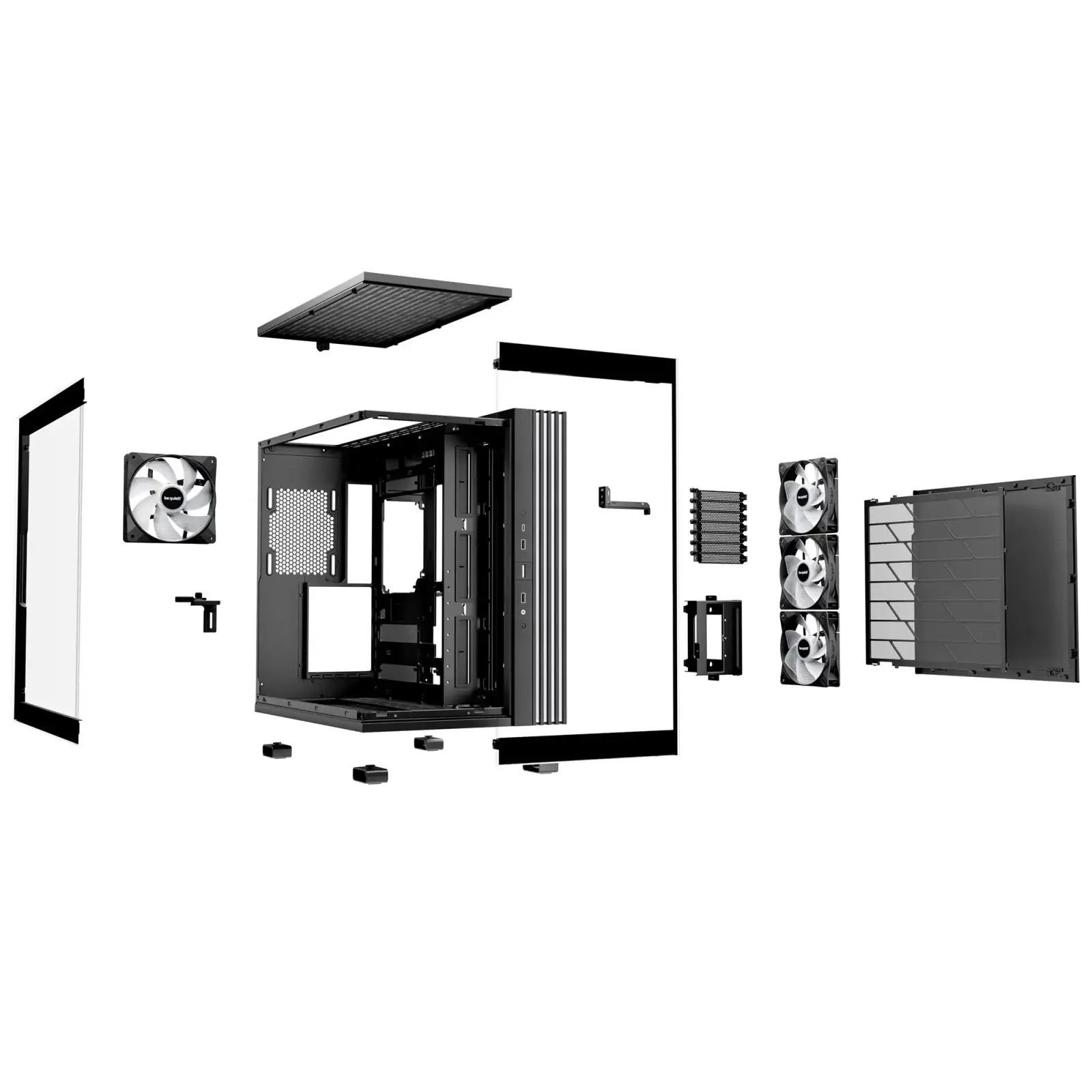 Корпус be quiet! Light Base 600 LX Black (BGW67) UA